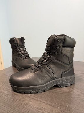 SR Max Men’s Work Boots Size 10.5 Black Composite Toe Slip Resistant EH New